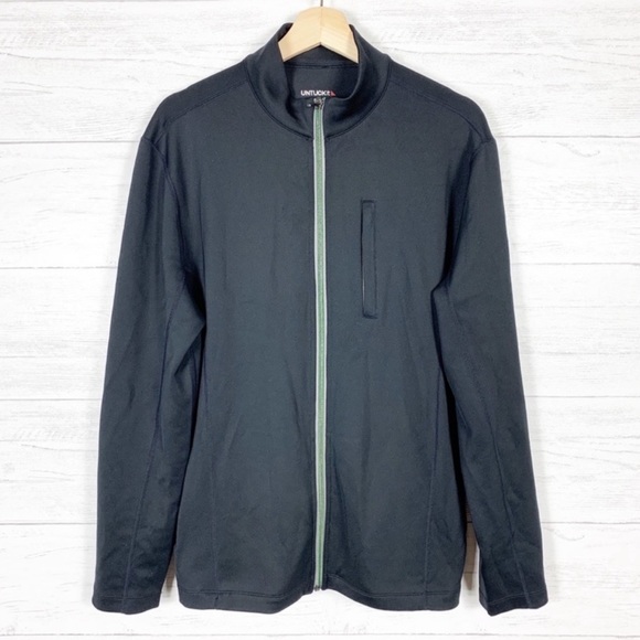 UNTUCKit Other - UNTUCKit • Black Full Zip Performance Jacket M